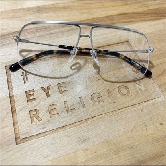 MCM 2158 Silver and Tortoise Glasses - Picture 1 of 2